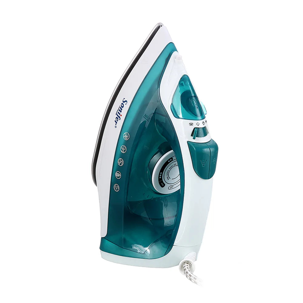 Electric Iron Portable Mini Garment Steamer Steam Iron for Clothing Iron Adjustable Ceramic Soleplate Iron for Ironing