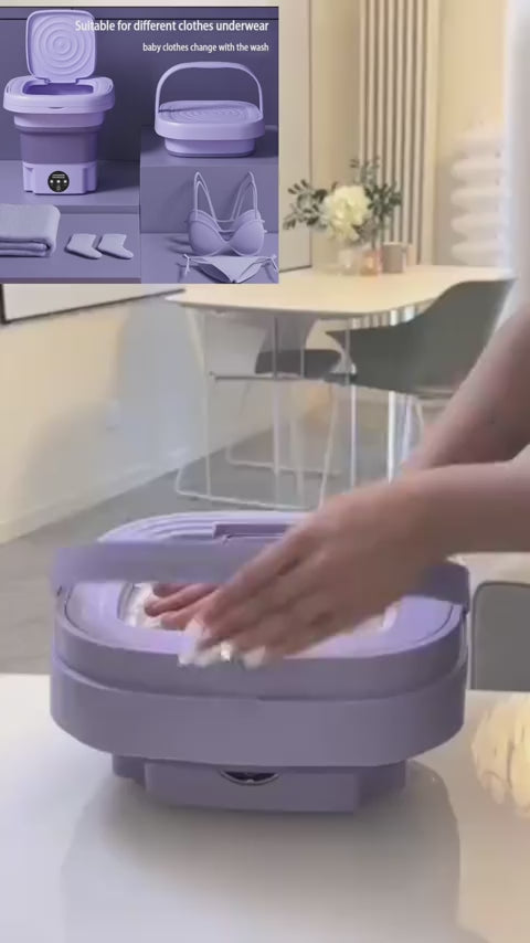 Charger la vidéo : &lt;p&gt;&lt;strong&gt;Laver ses vêtements, c’est bien. Le faire simplement, c’est mieux.&lt;/strong&gt;&lt;br/&gt;&lt;br/&gt;&lt;/p&gt;&lt;p&gt;Chez &lt;strong&gt;LaviGo&lt;/strong&gt;, nous réinventons &lt;strong&gt;le lavage&lt;/strong&gt; avec des &lt;strong&gt;mini machines&lt;/strong&gt; compactes, conçues pour allier praticité, gain de place et liberté de mouvement.&lt;br/&gt;&lt;br/&gt;&lt;/p&gt;